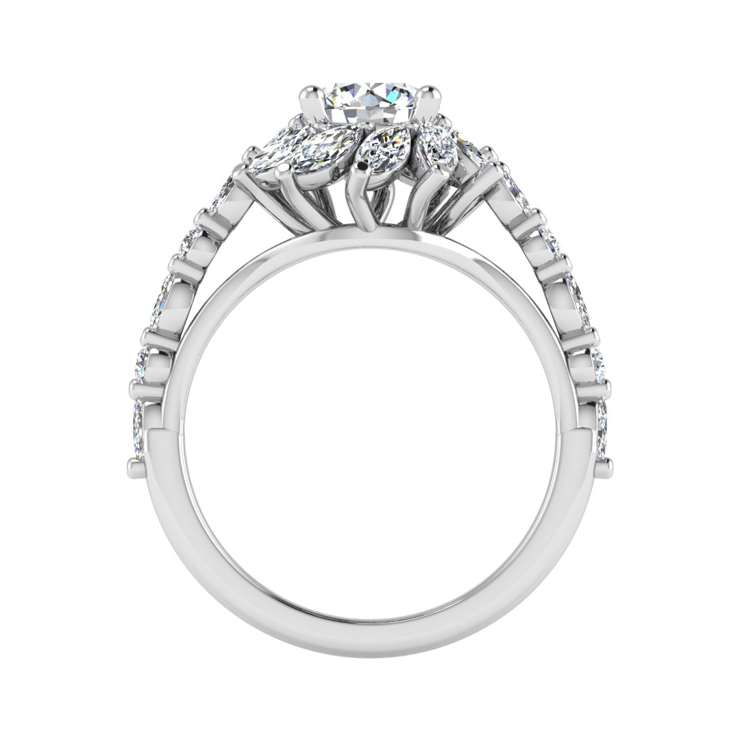 Melissa Halo Engagement Ring